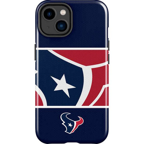NFL Houston Texans Zone Block iPhone 15 Plus Impact Case