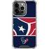 NFL Houston Texans Zone Block iPhone 14 Pro Clear Case