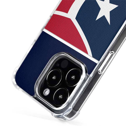 NFL Houston Texans Zone Block iPhone 15 Pro MagSafe Case