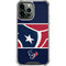 NFL Houston Texans Zone Block iPhone 15 Pro Max Clear Case
