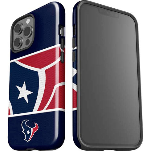 NFL Houston Texans Zone Block iPhone 15 Pro Max Impact Case