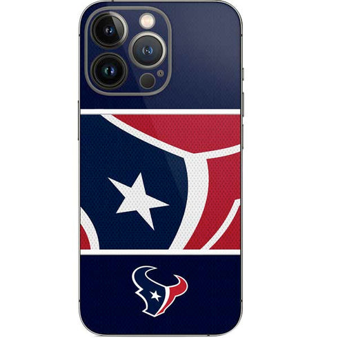 NFL Houston Texans Zone Block iPhone 14 Pro Skin