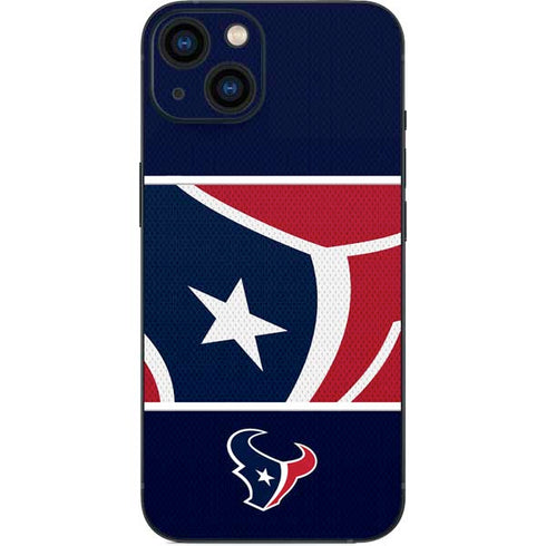 NFL Houston Texans Zone Block iPhone 14 Skin