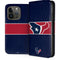 NFL Houston Texans Zone Block iPhone 15 Pro Folio Case