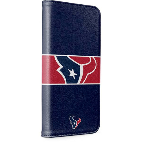 NFL Houston Texans Zone Block iPhone 15 Pro Folio Case