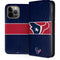 NFL Houston Texans Zone Block iPhone 15 Pro Max Folio Case