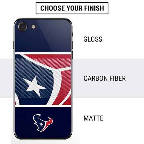 NFL Houston Texans Zone Block iPhone SE (2nd & 3rd Gen) Skin
