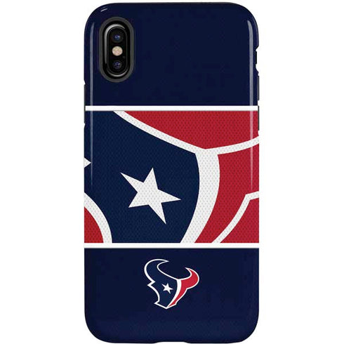 NFL Houston Texans Zone Block iPhone X Pro Case
