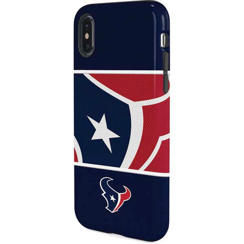 NFL Houston Texans Zone Block iPhone X Pro Case