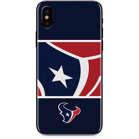 NFL Houston Texans Zone Block iPhone XS Skin