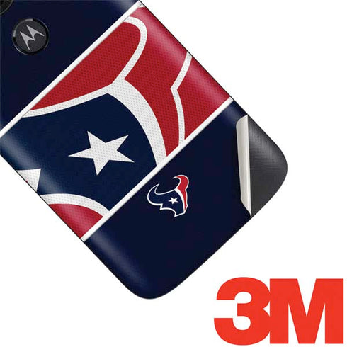 NFL Houston Texans Zone Block Moto E5 Play Skin