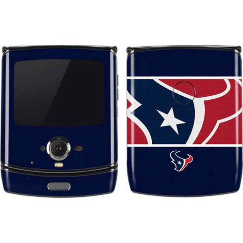 NFL Houston Texans Zone Block Motorola RAZR Skin