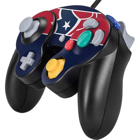 NFL Houston Texans Zone Block Nintendo GameCube Controller Skin