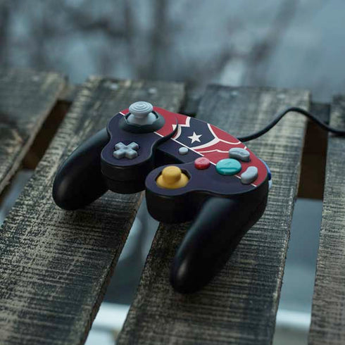 NFL Houston Texans Zone Block Nintendo GameCube Controller Skin