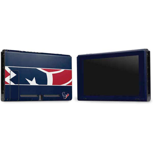 NFL Houston Texans Zone Block Nintendo Switch Bundle Skin