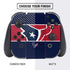 NFL Houston Texans Zone Block Nintendo Switch Bundle Skin