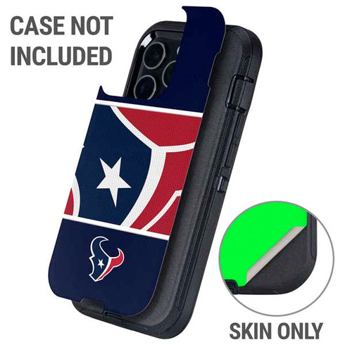 NFL Houston Texans Zone Block Otterbox Defender iPhone Skin