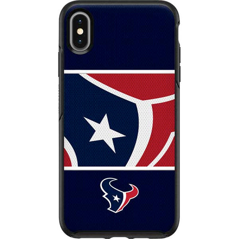 NFL Houston Texans Zone Block Otterbox Symmetry iPhone Skin