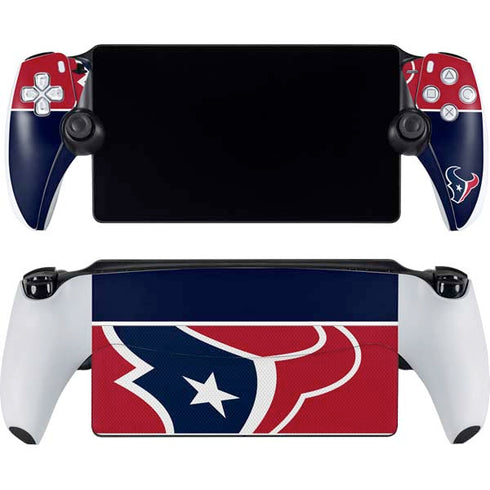 NFL Houston Texans Zone Block PlayStation Portal Remote Player Skin