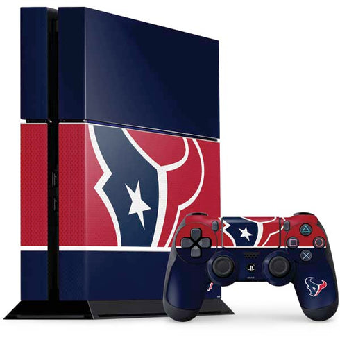 NFL Houston Texans Zone Block PS4 Console and Controller Bundle Skin