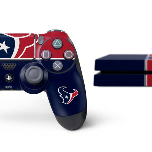 NFL Houston Texans Zone Block PS4 Console and Controller Bundle Skin