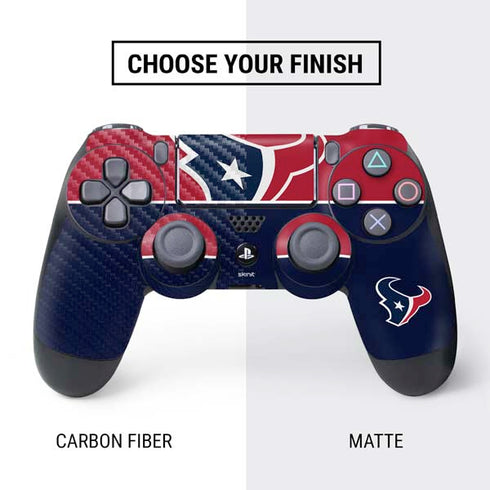 NFL Houston Texans Zone Block PS4 Controller Skin