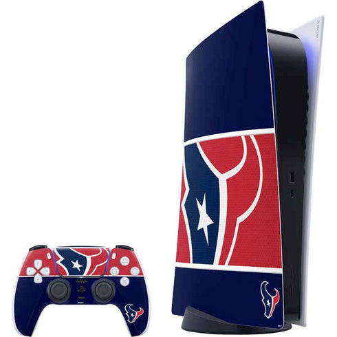 NFL Houston Texans Zone Block PS5 Digital Edition Bundle Skin