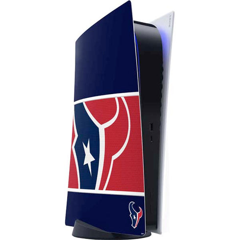 NFL Houston Texans Zone Block PS5 Digital Edition Console Skin
