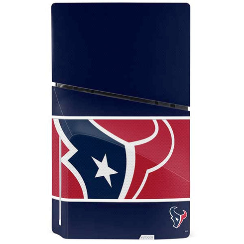 NFL Houston Texans Zone Block PS5 Slim Disk Bundle Skin