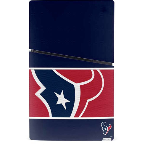 NFL Houston Texans Zone Block PS5 Slim Digital Edition Console Skin