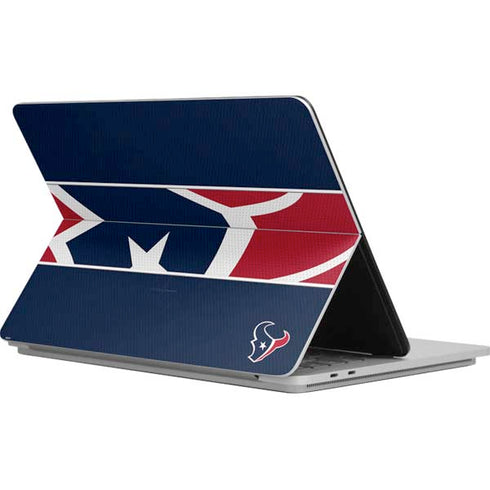 NFL Houston Texans Zone Block Surface Laptop Studio Skin