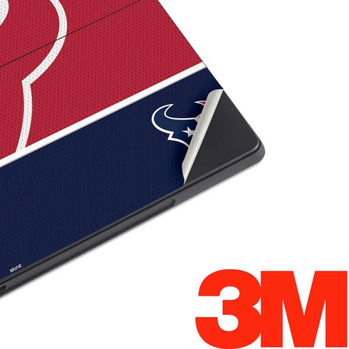 NFL Houston Texans Zone Block Surface Pro 7 Skin