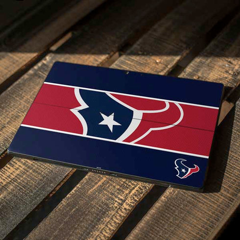 NFL Houston Texans Zone Block Surface Pro 7 Skin