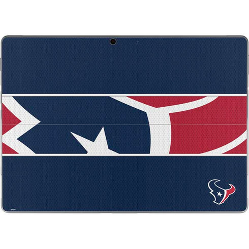 NFL Houston Texans Zone Block Surface Pro 9 Skin