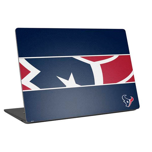 NFL Houston Texans Zone Block Universal Laptop 14in (11.4 x 8.2in) Skin