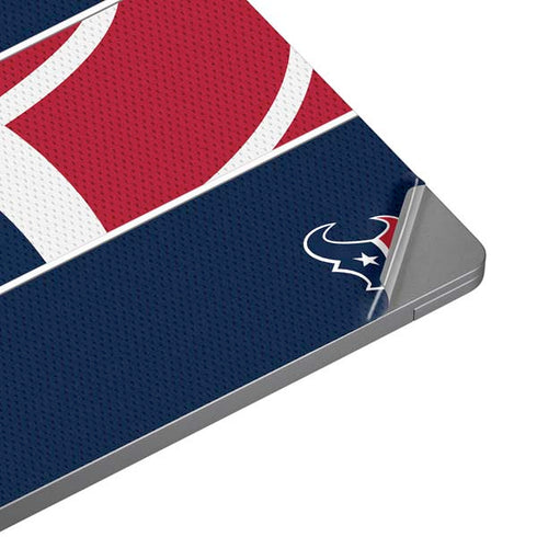 NFL Houston Texans Zone Block Universal Laptop 16.6in (13.4 x 9.7in) Skin