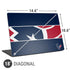 NFL Houston Texans Zone Block Universal Laptop 18in (14.6 x 10.6in) Skin