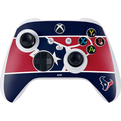 NFL Houston Texans Zone Block Xbox Series S Controller Skin