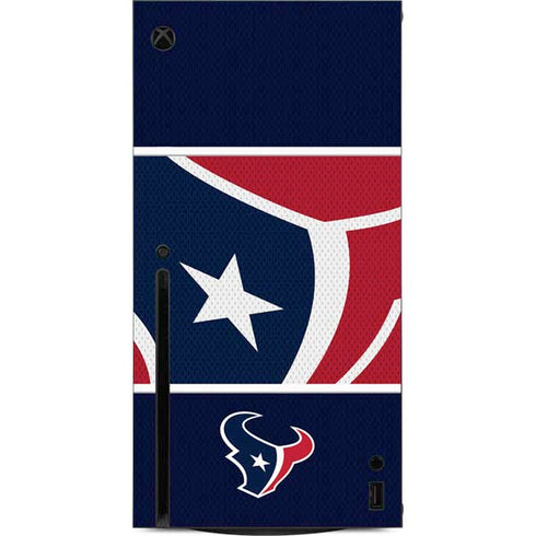 NFL Houston Texans Zone Block Xbox Series X Console Skin