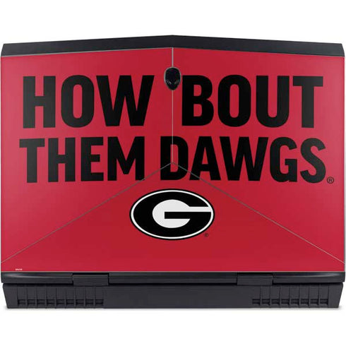 University of Georgia How Bout Them Dawgs Dell Alienware Skin