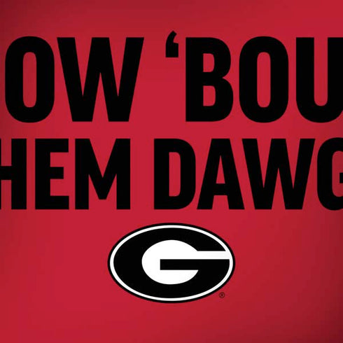 University of Georgia How Bout Them Dawgs Dell Alienware Skin