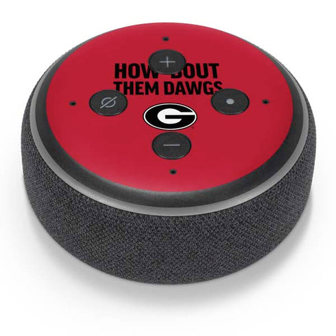 University of Georgia How Bout Them Dawgs Amazon Echo Dot Skin