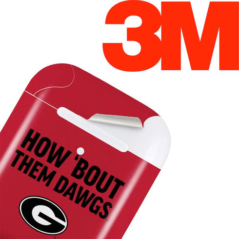 University of Georgia How Bout Them Dawgs Apple AirPods 2 Skin