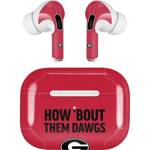 University of Georgia How Bout Them Dawgs Apple AirPods Pro Skin