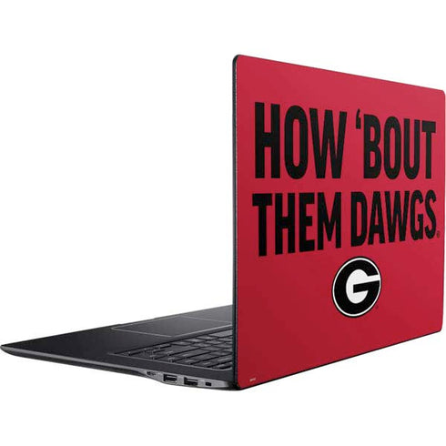 University of Georgia How Bout Them Dawgs Ativ Book 9 (15.6in 2014) Skin