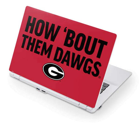 University of Georgia How Bout Them Dawgs Acer Chromebook Skin