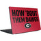 University of Georgia How Bout Them Dawgs Dell Vostro Skin