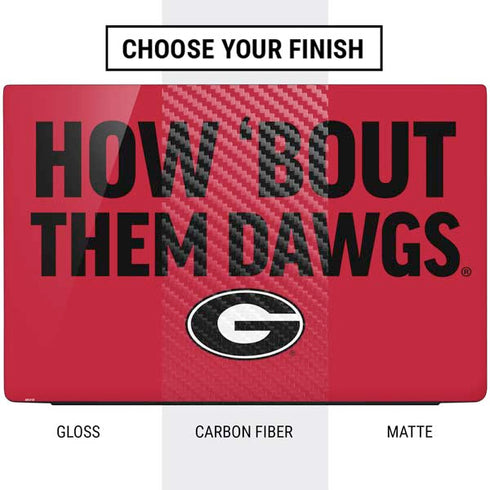 University of Georgia How Bout Them Dawgs Dell Vostro Skin