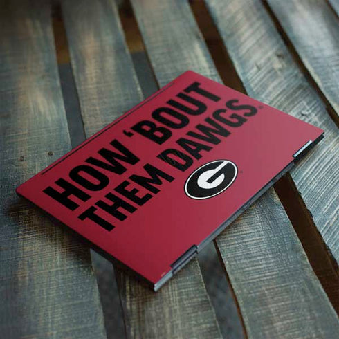 University of Georgia How Bout Them Dawgs HP Envy Skin