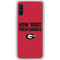 University of Georgia How Bout Them Dawgs Galaxy A10e Clear Case